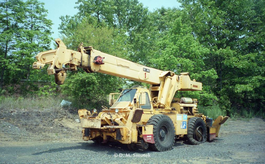 CR Mobile Crane CH 1522 Sayreville, NJ 2002 Conrail Photo Archive
